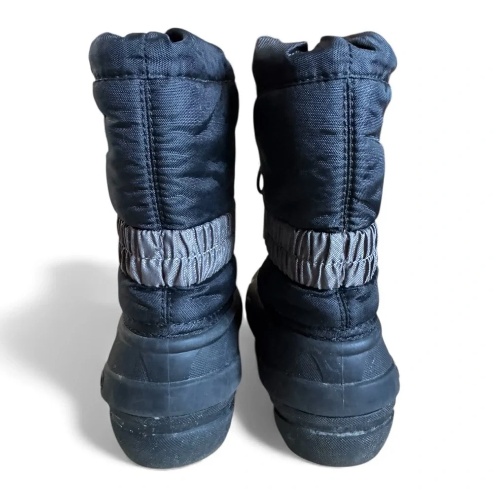 Sorel Kids Waterproof Snow Boots Insulated Warm Winter Outdoor Shoes Black 11